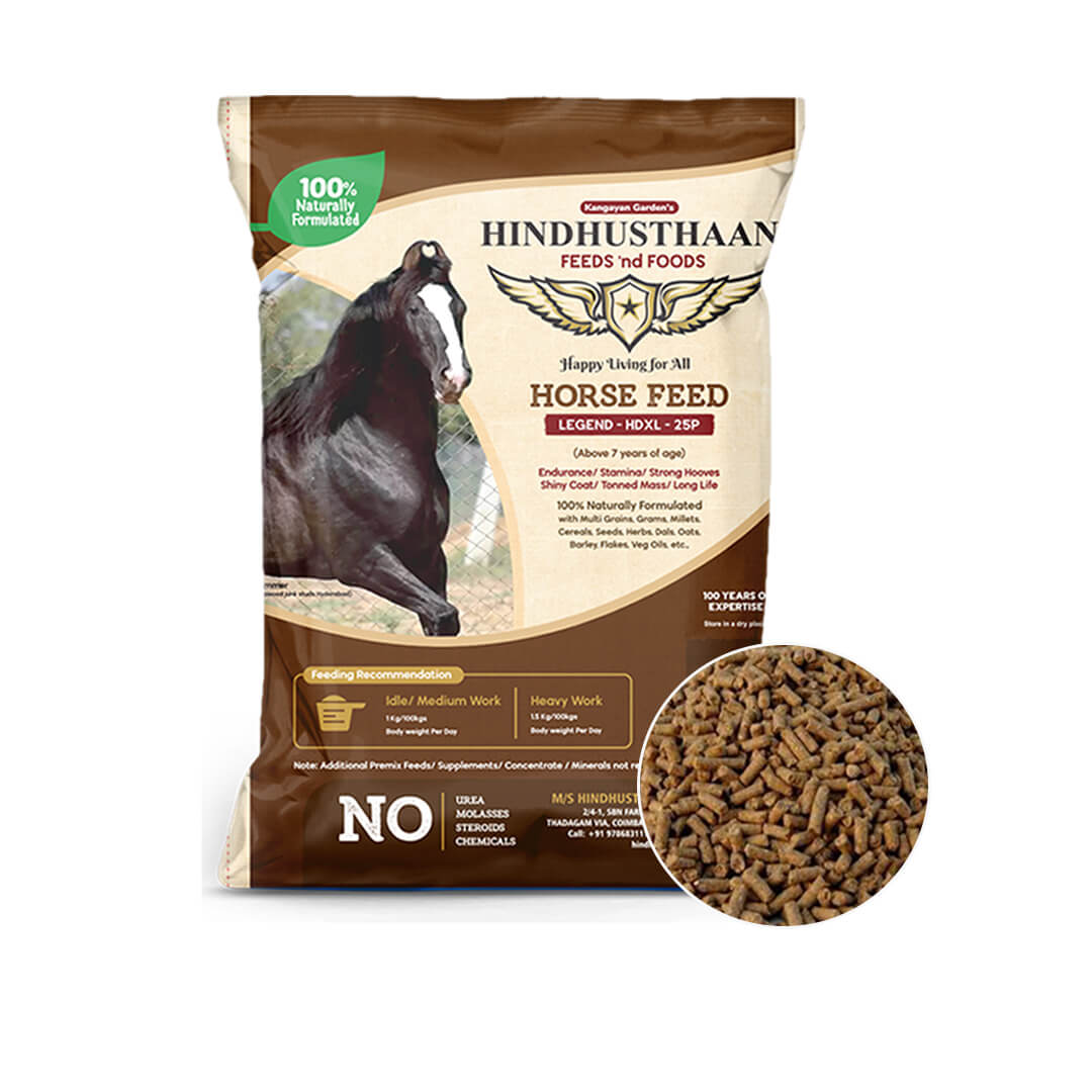 Buy 100% Natural Horse Feeds at hindhusthaan Feeds Nd Foods in India